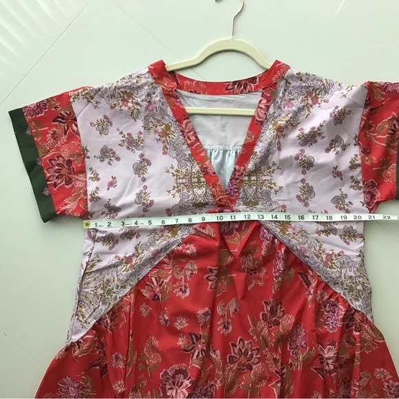 Argeousgor Women’s Bohemian Summer Mini Dress - Picture 7 of 9